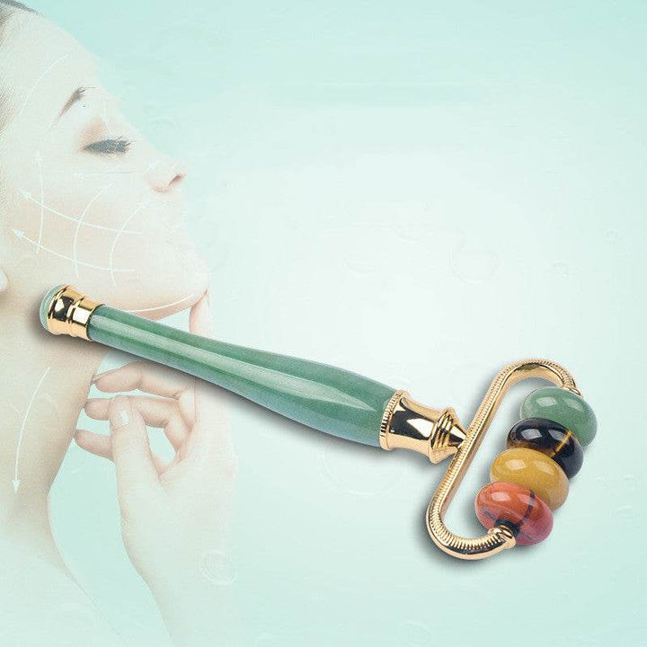 Factory Wholesale New Jade Roller Massager Eye Care Facial Pull Tendons Instrument Crystal - ZEYTONCART