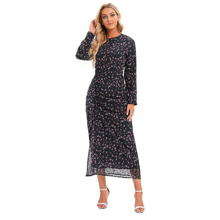 Muslim Fashion Hijab Dress Printed Abayas For Women - ZEYTONCART