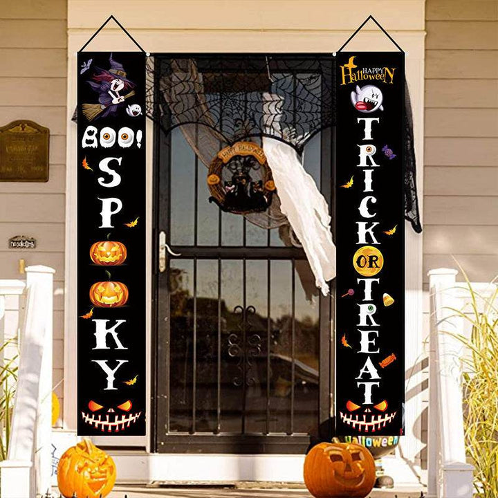 Halloween Decoration Couplet Trick Or Treat - ZEYTONCART