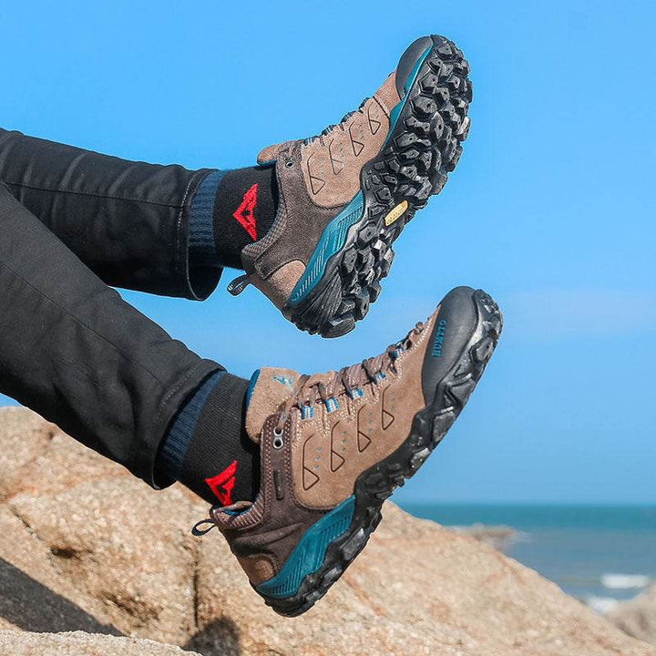 Men's Spring And Autumn Lightweight And Wear-resistant Sports Hiking Shoes - ZEYTONCART