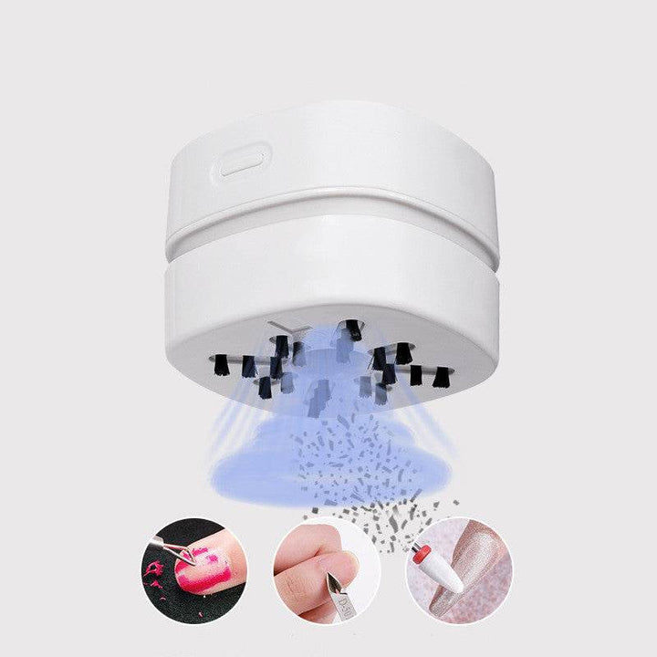 Mini Nail Vacuum Cleaner Nail Dust Machine - ZEYTONCART