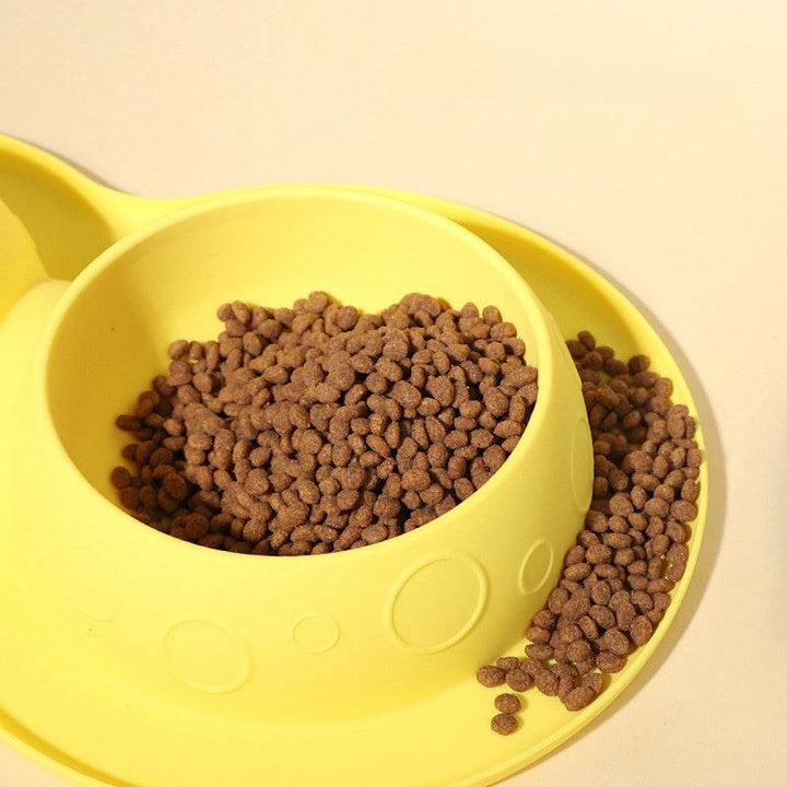 Pet Supplies Custom Non Slip Waterproof Silicone Water Food 2 In 1 Mat Pad Pet Bowls & Feeders - ZEYTONCART