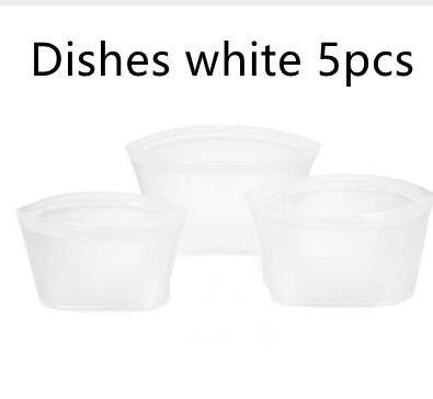 Reusable Clear Plastic Storage Cups - Set of 3 Sizes - ZEYTONCART