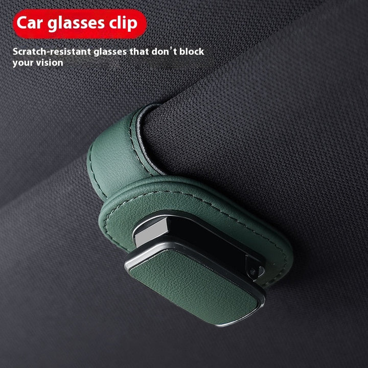 Leather Car Accessories Car Glasses Frame - ZEYTONCART