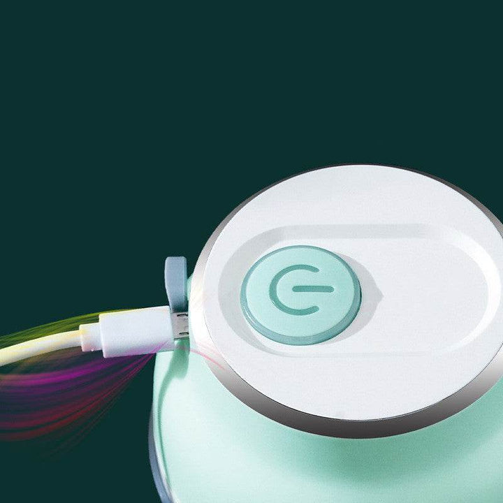 Portable Electric Mini Garlic Cutter Masher Vegetable Fruit Meat Food Chopper Grinder - ZEYTONCART