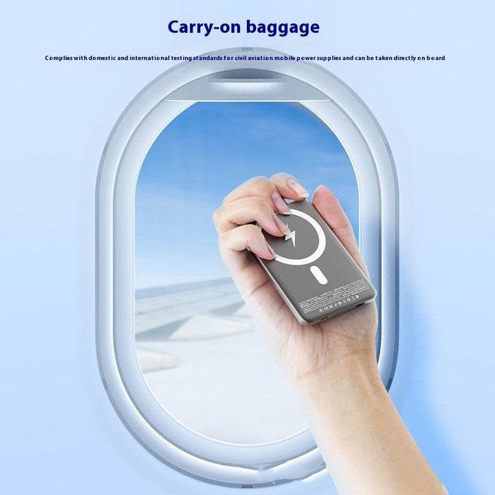 Magnetic Wireless Power Bank Mobile Power Supply - ZEYTONCART