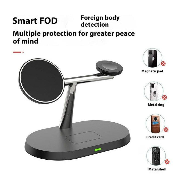 Three-in-one Magnetic Wireless Charger - ZEYTONCART