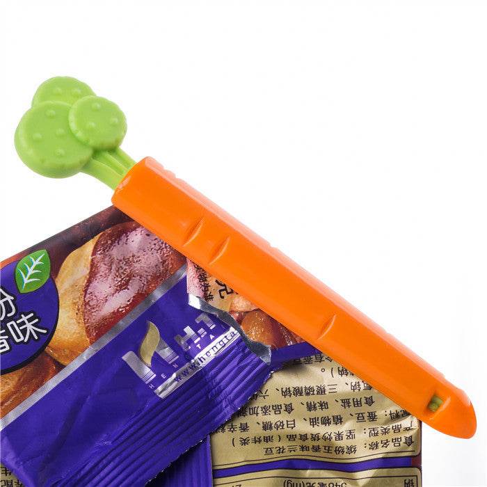 Adorable Carrot Bag Clip Set for Food Storage - ZEYTONCART