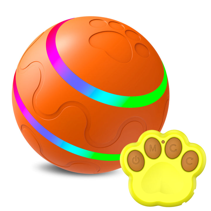 Pet New Cat Wicked Ball Toy Intelligent Ball USB Cat Toys Self Rotating Ball Automatic Rotation Ball - ZEYTONCART