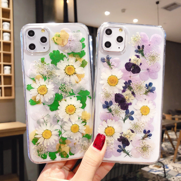 Preserved Flower Epoxy Phone Cases - ZEYTONCART