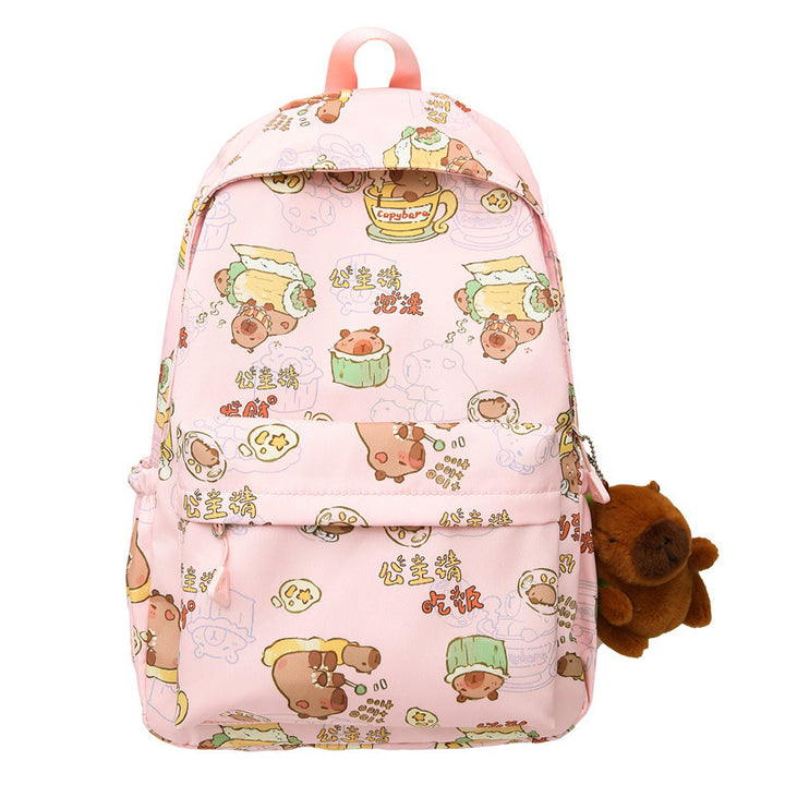 Fashion Personality Capabala Girlish Schoolbag - ZEYTONCART