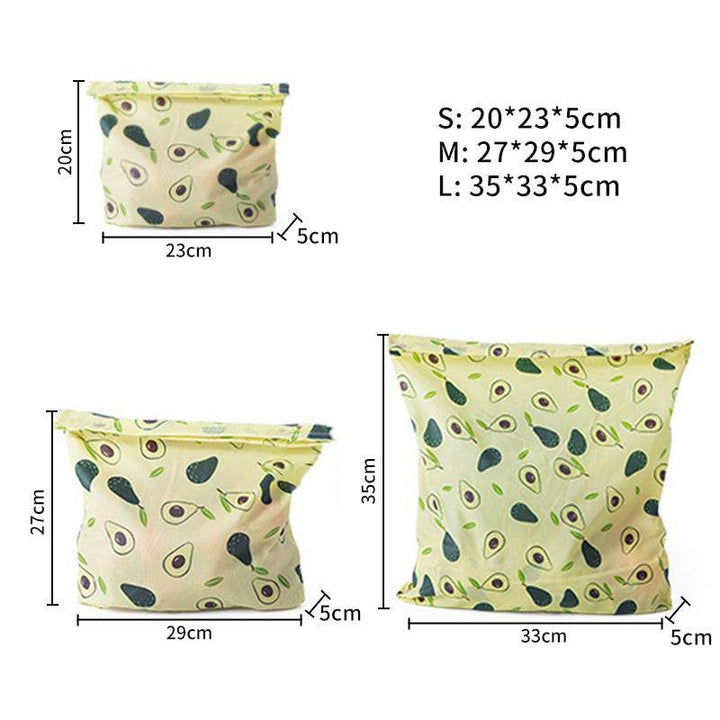 Reusable Cotton Beeswax Preservation Packaging - ZEYTONCART