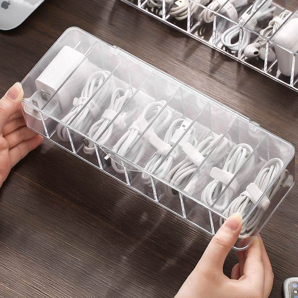 Dust-proof Storage Cable Management Box Hub Organizer Box - ZEYTONCART