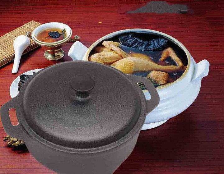 Export Cast Iron Pot Clay Pot Rice Casserole Stew Pot - ZEYTONCART