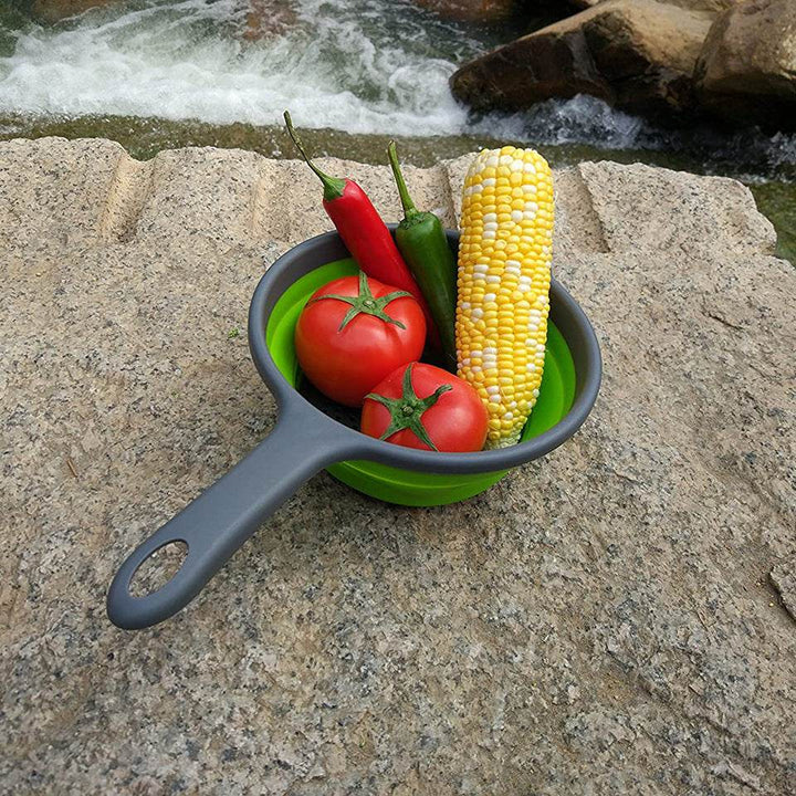 Zeyton Collapsible Kitchen Strainer - Space-Saving Design - ZEYTONCART