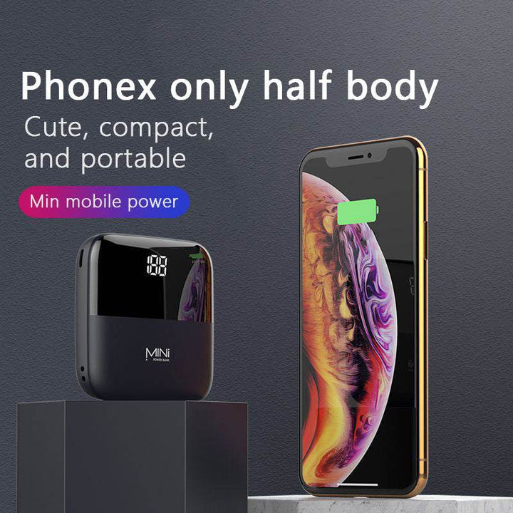 Compact 10000mAh Power Bank with LED Display - ZEYTONCART