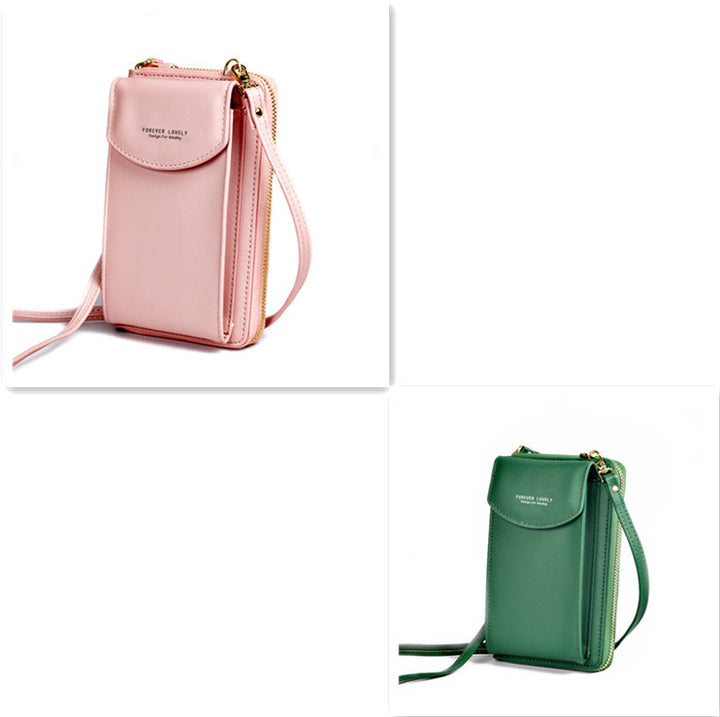 PU Luxury Handbags Womens Bags for Woman Ladies Hand Bags Women's Crossbody Bags Purse Clutch Phone Wallet Shoulder Bag - ZEYTONCART
