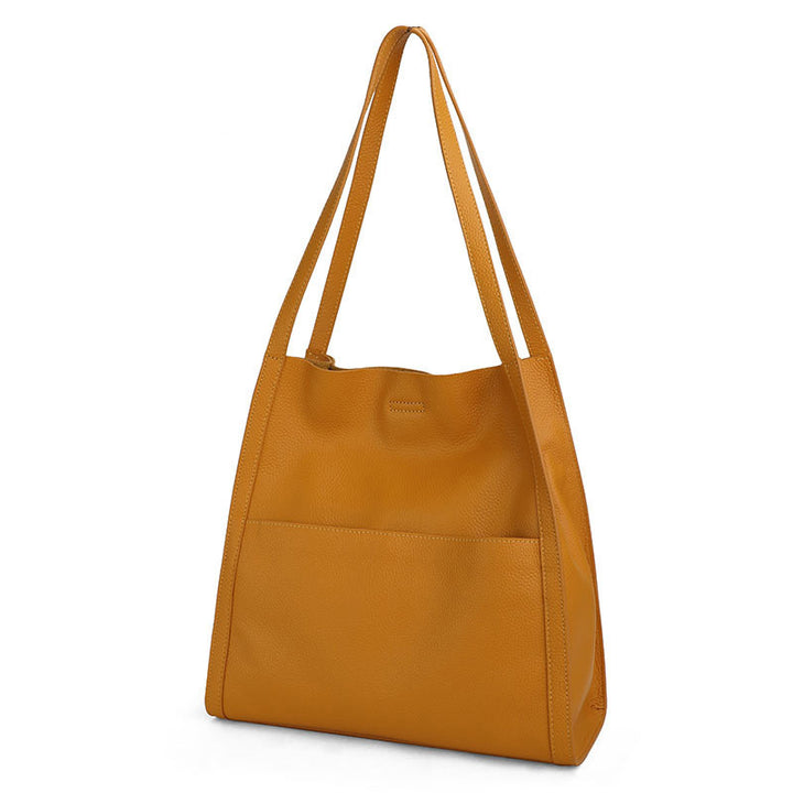 Women's Leather Fashion Handbag Top - ZEYTONCART