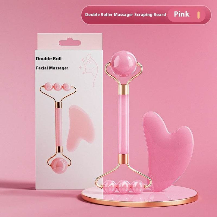 Facial Eye Scraping Massage Jade Roller - ZEYTONCART