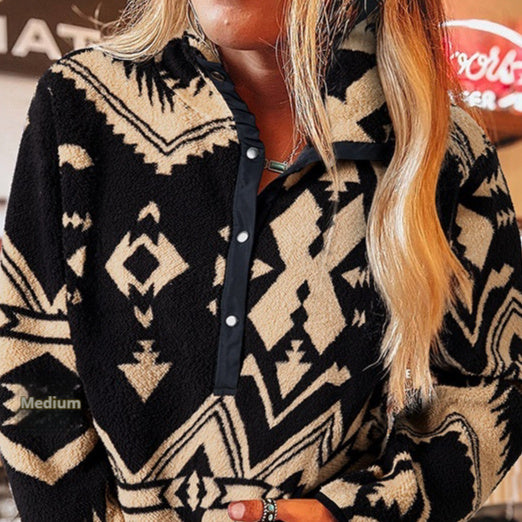 Autumn And Winter New Warm Loose Long Sleeve Top Women - ZEYTONCART