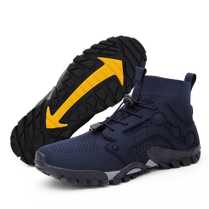 Outdoor Large Size Hiking Shoes Men's Lightweight High-top - ZEYTONCART