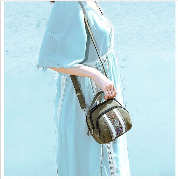 Messenger Fashion Canvas Shoulder Bag - ZEYTONCART