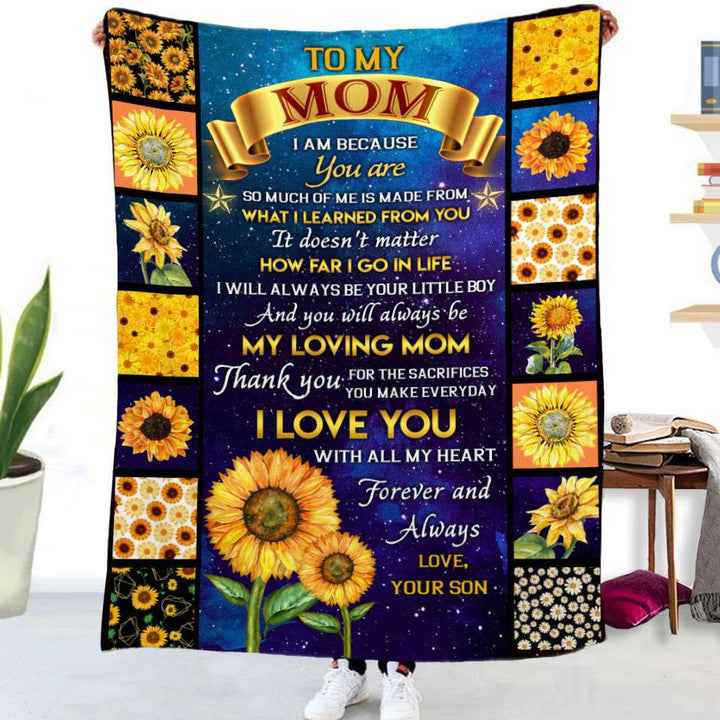 Double-sided Flannel Blanket Air Conditioning Blanket Airplane Blanket Napping Blanket Cover Blanket - ZEYTONCART