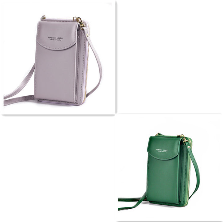 PU Luxury Handbags Womens Bags for Woman Ladies Hand Bags Women's Crossbody Bags Purse Clutch Phone Wallet Shoulder Bag - ZEYTONCART