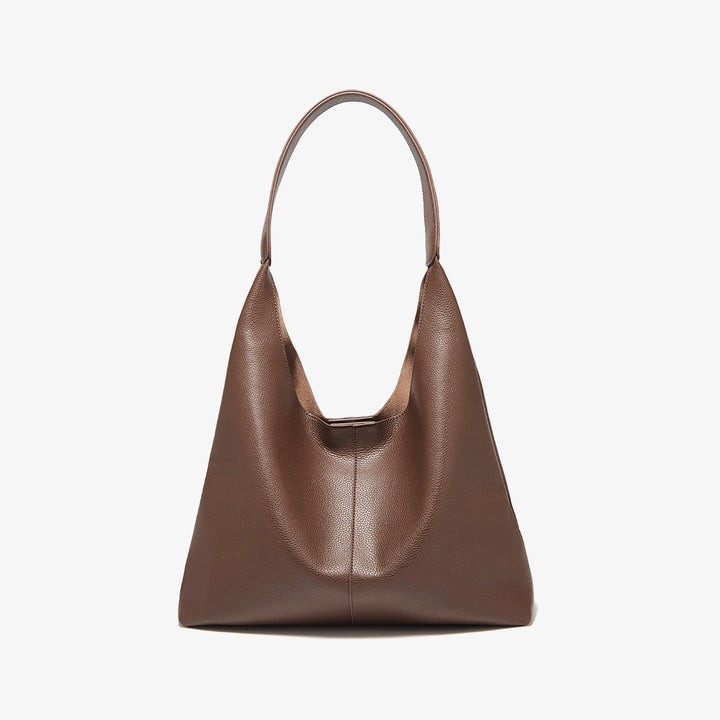 Large Capacity Portable Cattle Leather Bag Women - ZEYTONCART