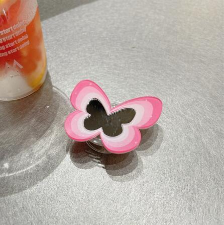 Color Butterfly Stand Silicone Phone Case - ZEYTONCART
