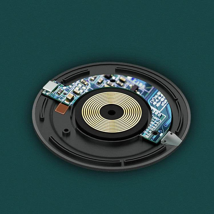 Desktop Round Mobile Phone Wireless Charger - ZEYTONCART