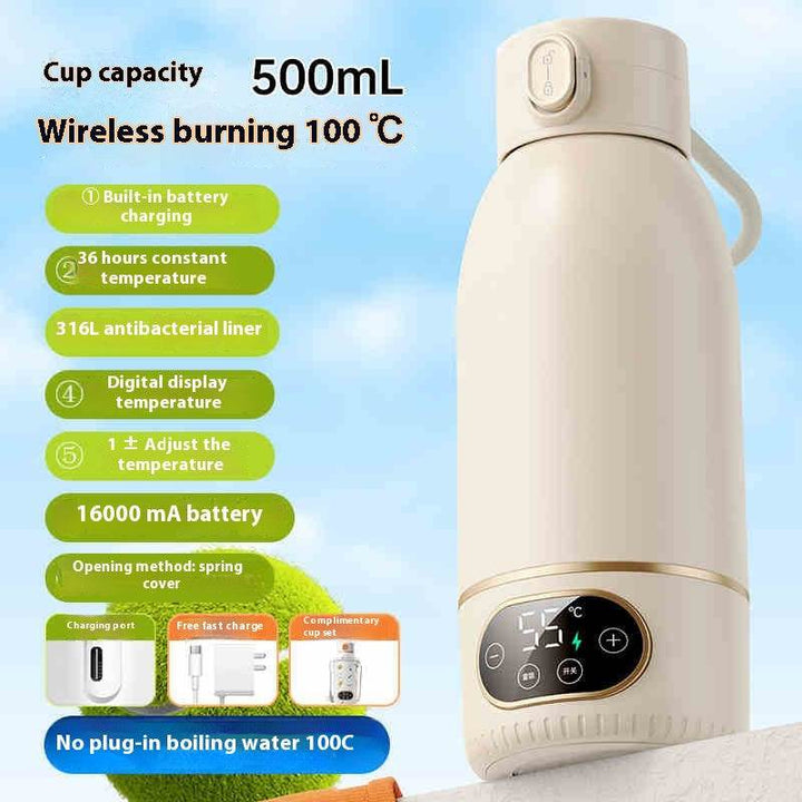 Integrated Insulation Intelligent Portable Electric Kettle - ZEYTONCART