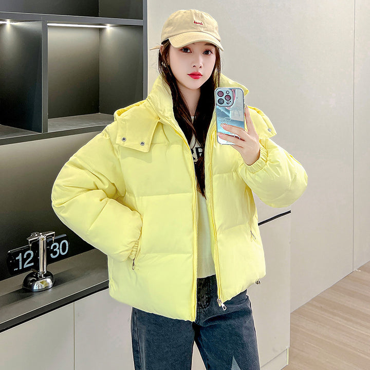 Winter Hooded Slim-fitting Cotton-padded Jacket Fashionable Stylish - ZEYTONCART