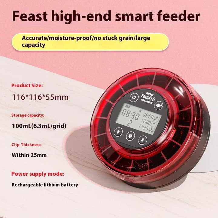 Feeding Artifact Fish Tank Timing Automatic Feeding - ZEYTONCART