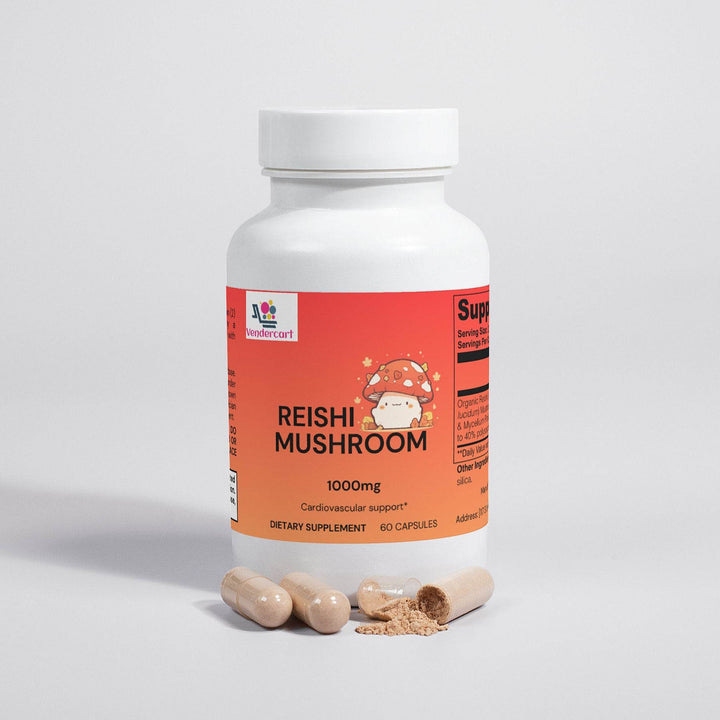 Premium Reishi Mushroom Immune Support, Stress Relief, And Overall Wellness - ZEYTONCART