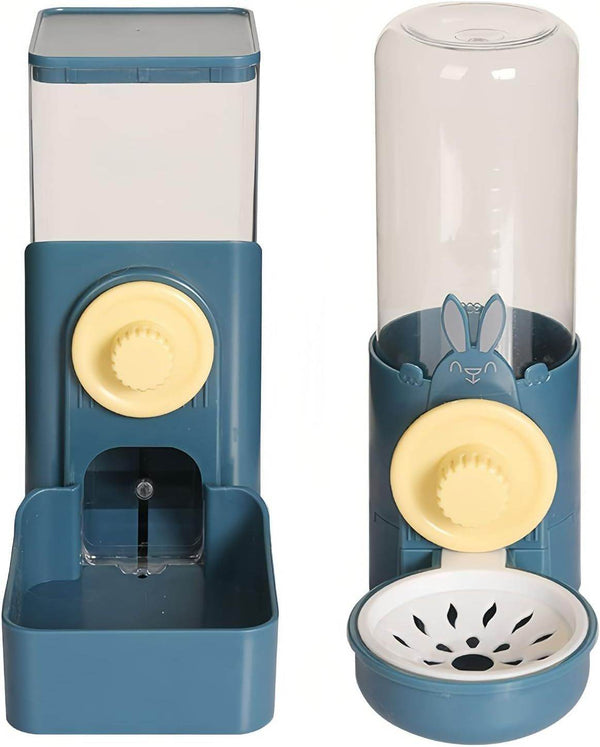 Hanging Automatic Food Water Dispenser Rabbit Feeders For Cages Automatic Pet Feeder For Rabbit Chinchilla Hedgehog Guinea Pig - ZEYTONCART