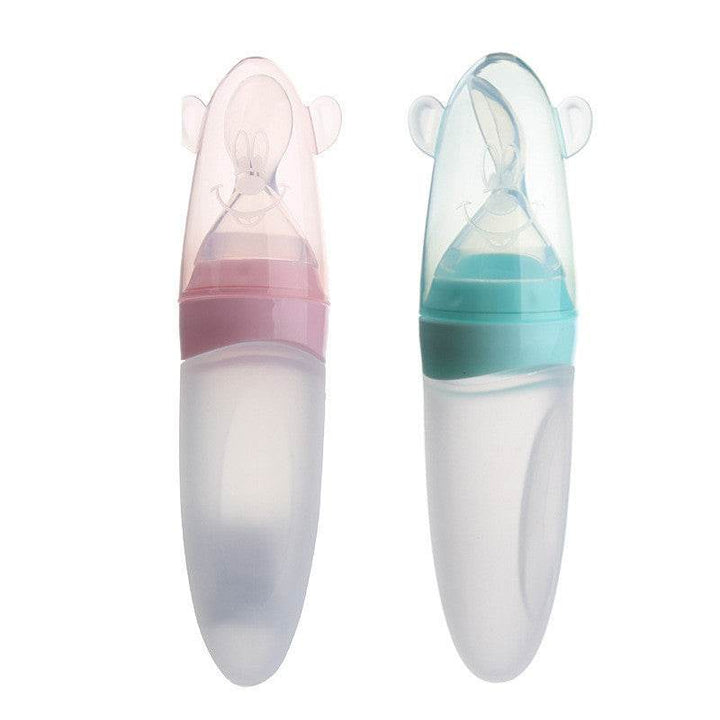 Children's Feeding Spoon Silicone Food Supplement Tableware - ZEYTONCART
