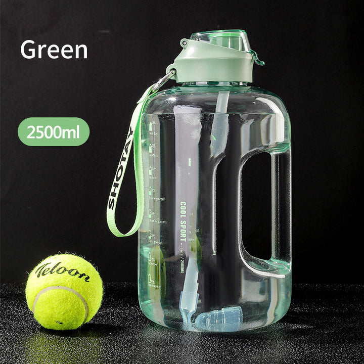 With Straw Large Portable Travel Bottles For Training Sport - ZEYTONCART