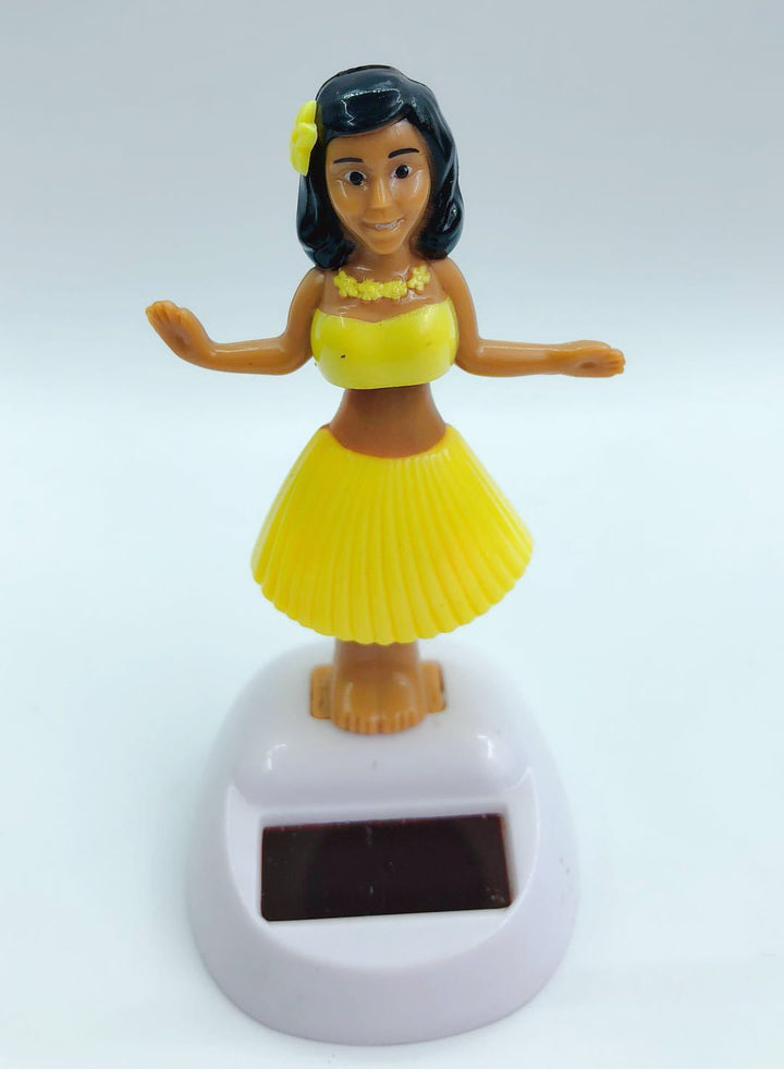 Creative Solar Little Girl Car Decoration Cartoon Doll Car Accessories Children's Toy - ZEYTONCART