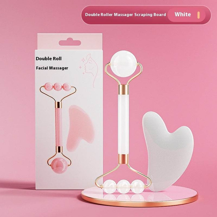 Facial Eye Scraping Massage Jade Roller - ZEYTONCART