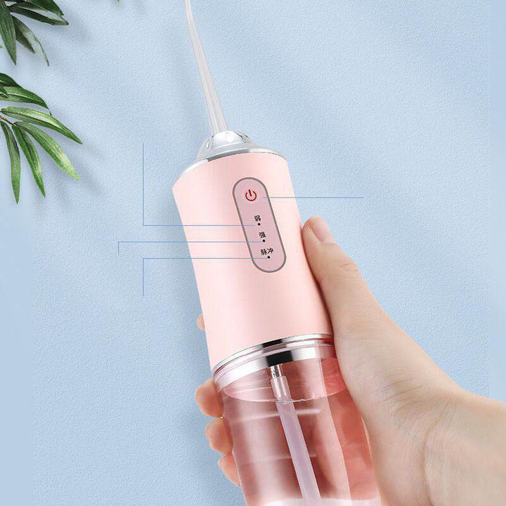 3 Modes Oral Irrigator USB Rechargeable Water Floss Portable Dental Water Flosser Jet 240ml Irrigator Dental Teeth Cleaner - ZEYTONCART