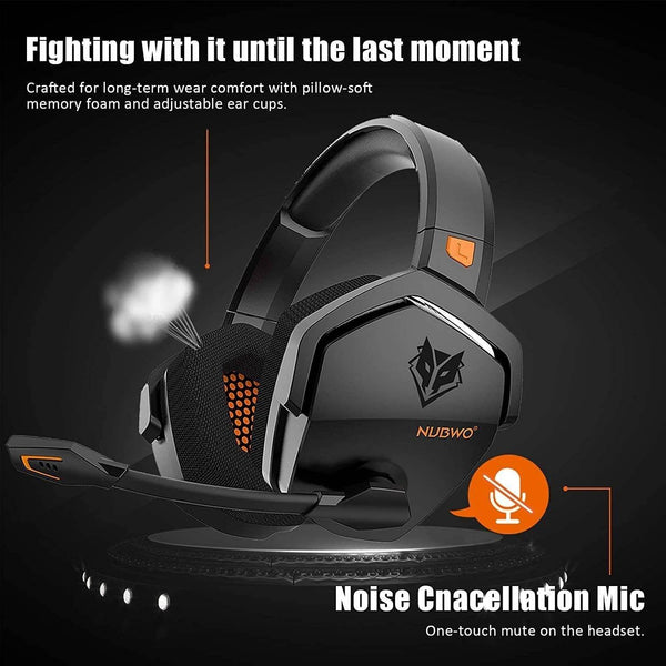 G06 Wireless Gaming Headphone Head-mounted Noise Reduction Headset Stereo - ZEYTONCART