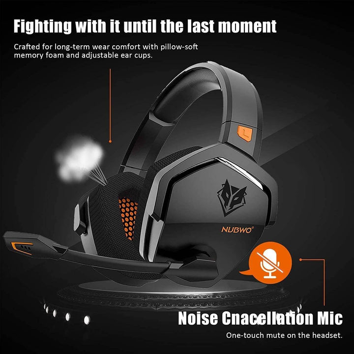 G06 Wireless Gaming Headphone Head-mounted Noise Reduction Headset Stereo - ZEYTONCART