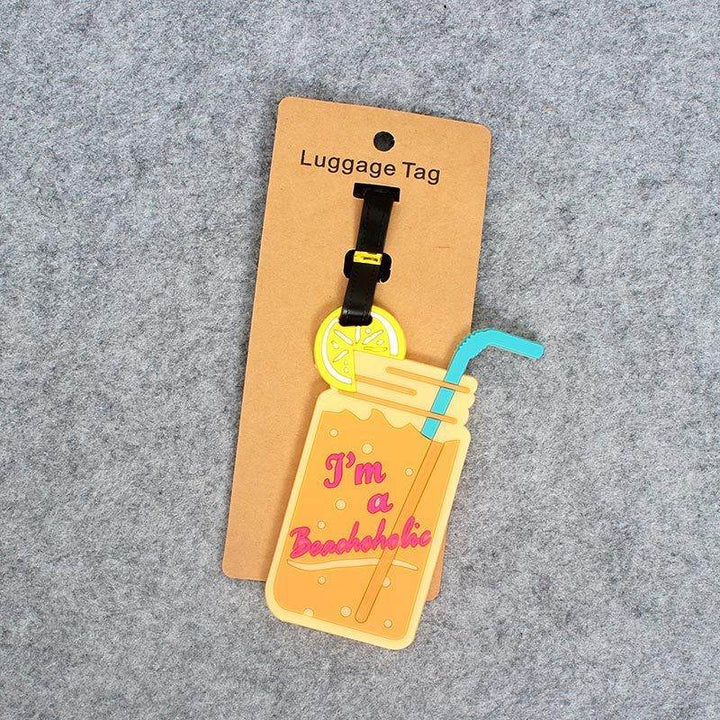 Travel Accessories Cute Animals And Fruits Luggage Tag - ZEYTONCART