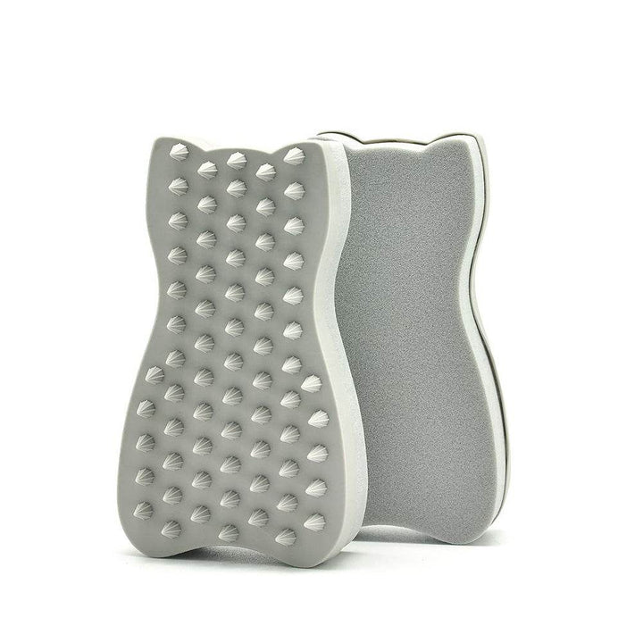 MOMI Pet Hair Remover Silicone Sponge Brush Hair Removal Brush Cat Comb Massage Brush Beautician Shower Comb - ZEYTONCART