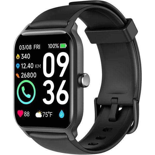 Smart Watch For Men,Alexa Built-in,Fitness Tracker With Heart Rate Sleep SpO2 Monitor,100 Sport Mode,5ATM Waterproof,Activity Trackers And Smartwatches For IOS And Android Phones - ZEYTONCART