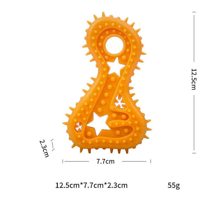 Pet Toys For Small Dogs Rubber Resistance To Bite Dog Toy Teeth Cleaning Chew Training Toys Pet Supplies Puppy Dogs - ZEYTONCART