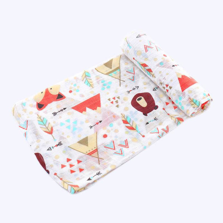 Newborn Blankets, Swaddling Towels, Bamboo Cotton Blankets - ZEYTONCART