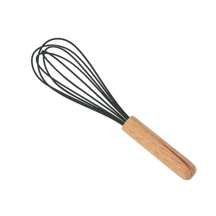 Wooden Handle Silicone Cooking Utensils Set - ZEYTONCART