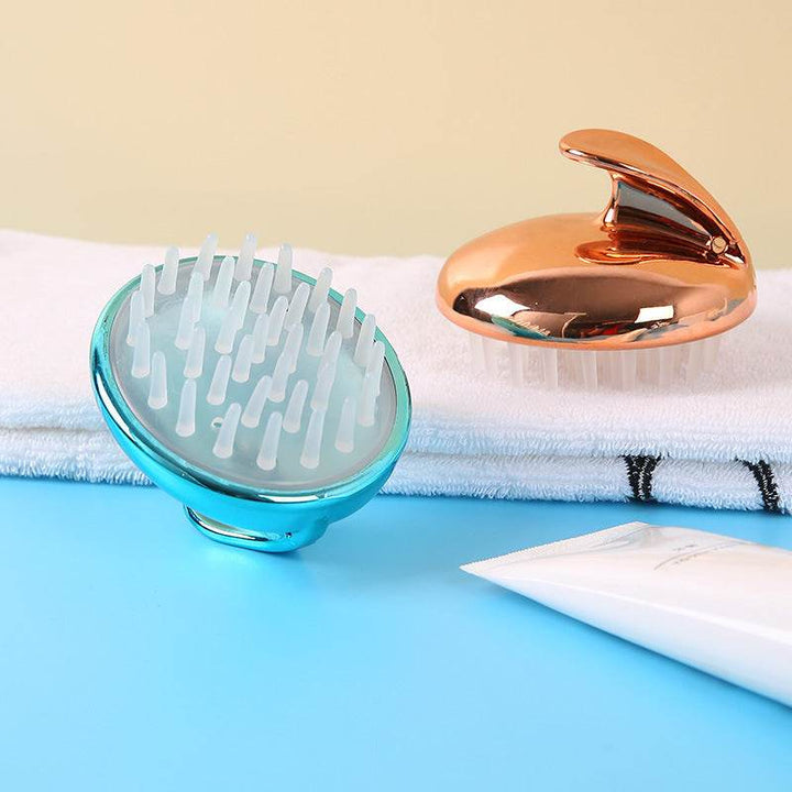 Electroplating Shampoo Brush Massage Shampoo Artifact - ZEYTONCART